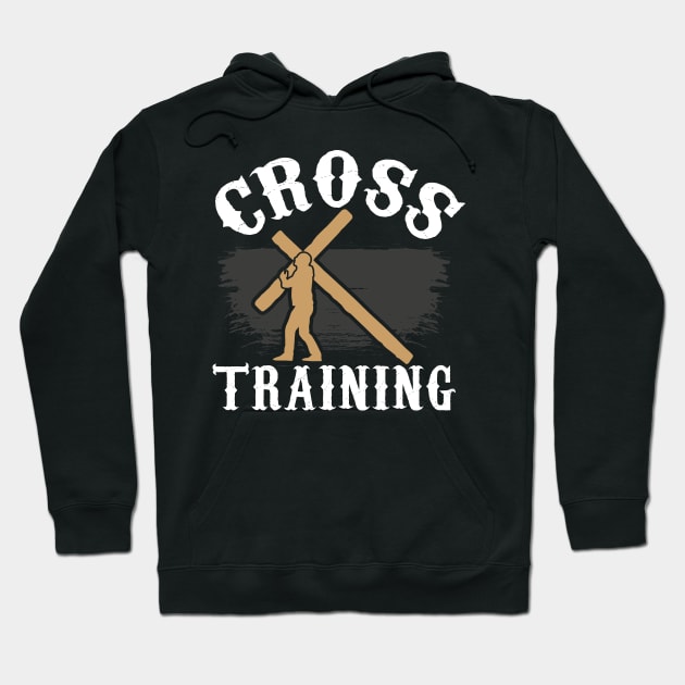 CHRISTIANITY Cross Training Hoodie by Lomitasu